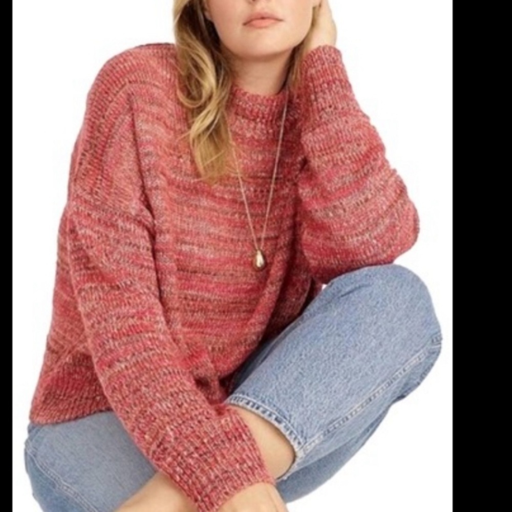J. Crew Space-dyed Mockneck Sweater